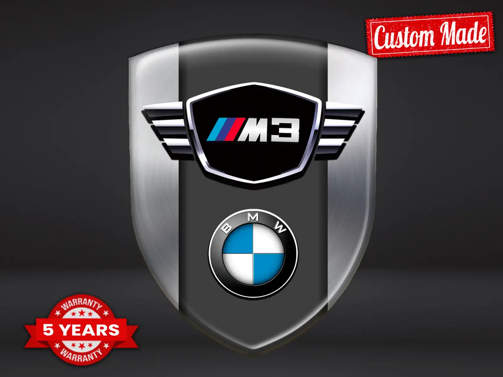 BMW Hot Rod Aufkleber Robust Hochwertig Professionell
